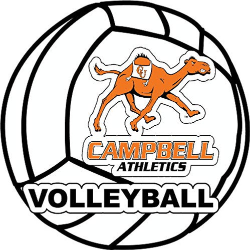 R and R Imports Campbell University Fighting Camels 4-Inch Round Volleyball Vinyl Decal Sticker R and R Imports Campbell University Fighting Camels 4-Inch Round Volleyball Vinyl Decal Sticker
