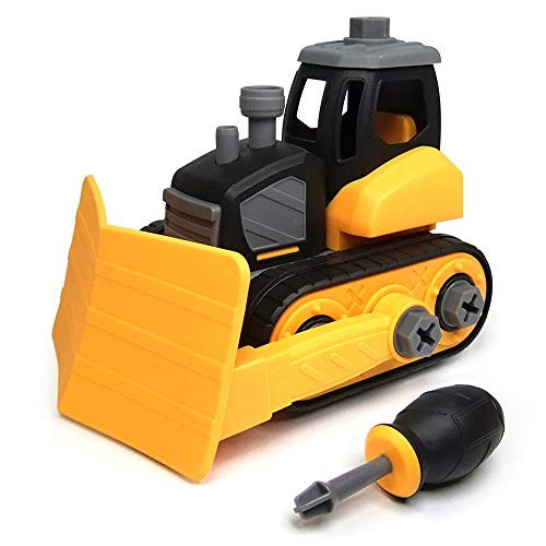 WisToyz Take Apart Toys, Building Toys, Assembly Toy Snow Plow with Constructions Set, Building Vehicle Play Set with Screwdriver, Ideal Educational Toy for Toddlers, Boys & Girls Aged 3, 4, 5, 6 WisToyz Take Apart Toys, Building Toys, Assembly Toy Snow Plow with Constructions Set, Building Vehicle Play Set with Screwdriver, Ideal Educational Toy for Toddlers, Boys & Girls Aged 3, 4, 5, 6