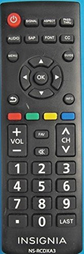 New USARMT Replaced Insignia NS-RCDXA3 Remote Control for Insignia Digital to Analog Converter Box NS-DXA3