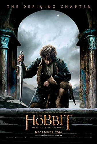 The Hobbit- The Battle of the Five Armies Movie Poster 11 x 17 Style A -2014- Unframed