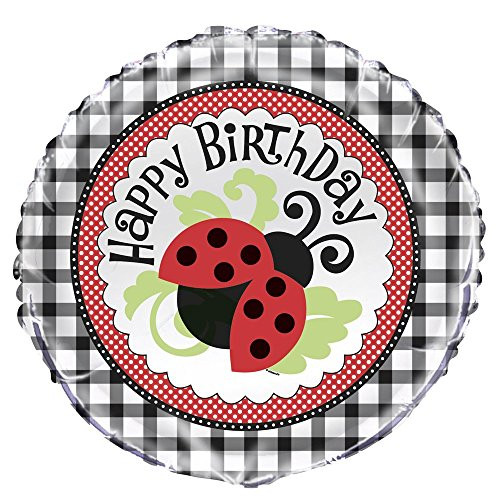 18" Foil Ladybug Party Balloon 18" Foil Ladybug Party Balloon