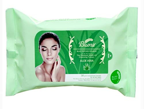 The Premium Make-UP Cleansing Tissues Collagen  plus Vitamin E  plus Aloe -Aloe Vera-