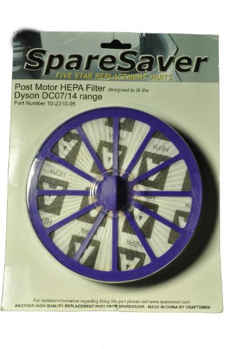 Dyson DC07-14 Replacement Post Motor Hepa Filter PHC Replacement Brand designed to fit Dyson DC07