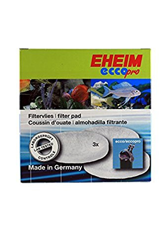 EHEIM Fine Filter Pads for Ecco Canister Filters 3 Filters Per Pack