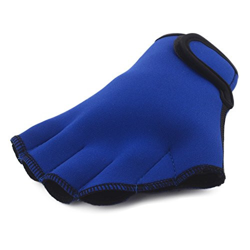 MioCloth Swim Gloves Aquatic Fitness Water Resistance Aqua Fit Workout Fitness Gear Webbed Training Gloves