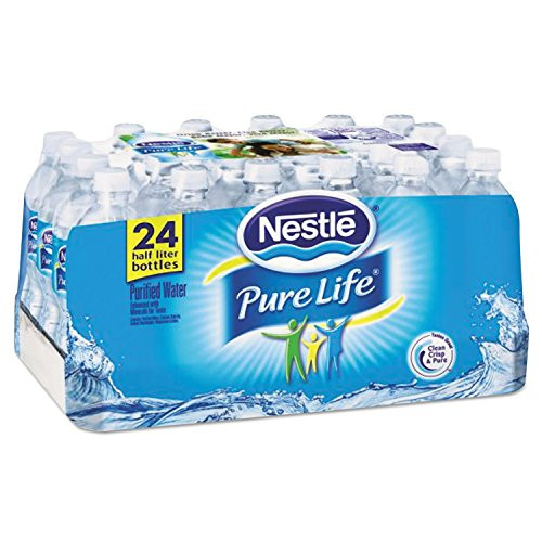 Nestle 101264CT Pure Life Purified Water 16.9 oz Bottle 24-Carton