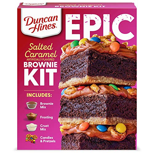 Duncan Hines Epic Kit Salted Caramel Brownie Mix Kit 32.16 oz.