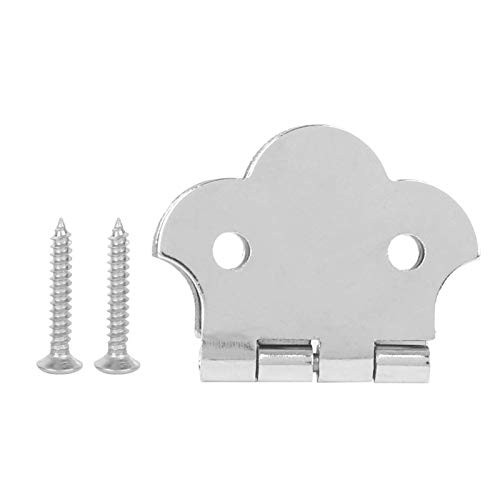 Guitar Part Low-Cost Tailpieces Guitar Accessory Brass-Plated Hinged Tail for 3-String Cigar Box Guitars Musical