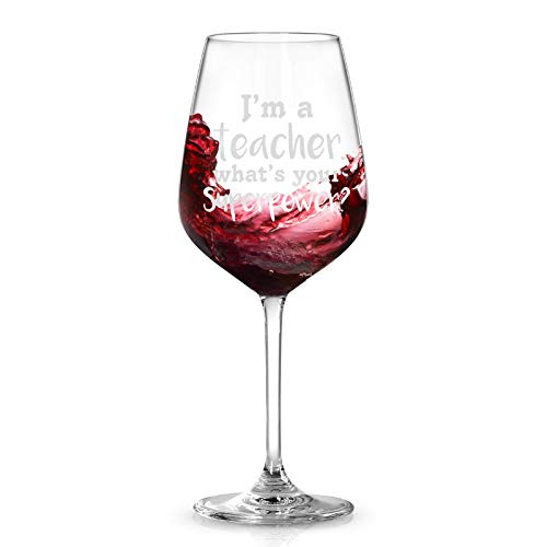 Im a Teacher Whats Your Superpower Wine Glass Teacher Wine Glass for Men Women Teacher Professor Tutor Friend Gift for Birthday Teachers Day Christmas Teacher Appreciation Week Retirement 15Oz Im a Teacher Whats Your Superpower Wine Glass Teacher Wine Glass for Men Women Teacher Professor Tutor Friend Gift for Birthday Teachers Day Christmas Teacher Appreciation Week Retirement 15Oz