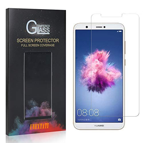UNEXTATI Screen Protector for Huawei Enjoy 7 3 Pack Clear Tempered Glass Screen Protector Bubble Free Anti Scratch Case Friendly