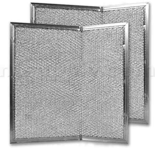 AF Aluminum Mesh Grease Range Hood Filter 11" X 11-5-8" X 3-32" with bend Pack of 2