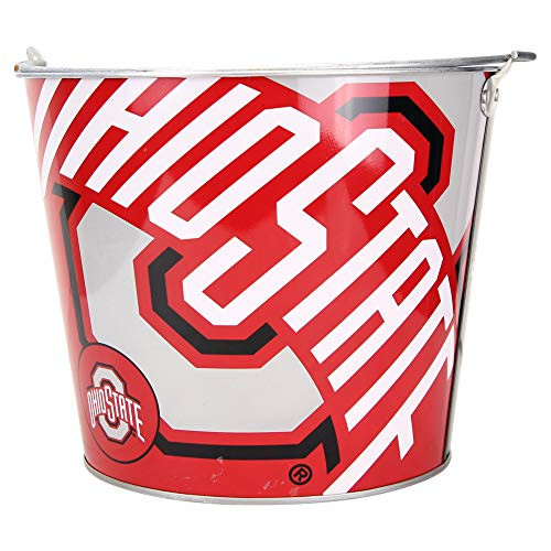 NCAA Anthem Full Color Team Logo Aluminum Beer Bucket (Ohio State Buckeyes)