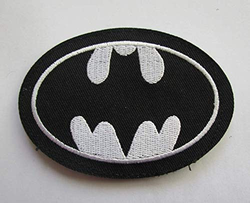 DC Comics Justice League B-atman Military Patch Fabric Embroidered Badges Patch Tactical Stickers for Clothes with Hook  and  Loop