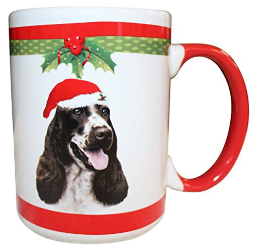 E and S Pets Springer Spaniel Mug 15 oz
