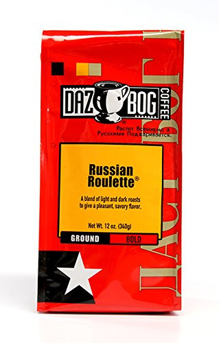 Dazbog Coffee Russian Roulette Blend 12 oz. Ground