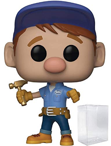 Funko Pop! Disney: Wreck-It Ralph 2 Ralph Breaks The Internet - Fix-It Felix Vinyl Figure (Includes Compatible Pop Box Protector Case)