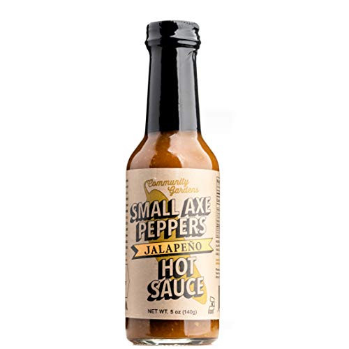 Small Axe Peppers Jalapeño Pepper Hot Sauce 5 oz- All Natural Kosher non-GMO Community Garden Grown Jalapeno pepper Gourmet Hot Sauce Featured on HOT ONES