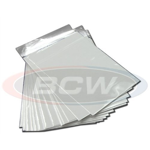 (50) Current Age Standard Size Clear Comic Book Bags & Backer Boards by BCW