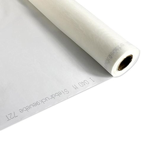 POVOKICI 3 Yards Silk Screen Printing Mesh Screen Printing Fabric 110 43T - 110-108" L