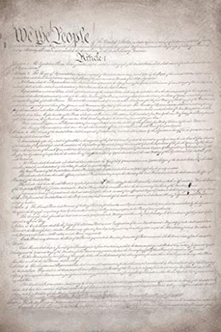 Constitution of The United States America Historical Document Reproduction Replica Copy US History Classroom Teacher Educational American Government Cool Wall Decor Art Print Poster 12x18 Constitution of The United States America Historical Document Reproduction Replica Copy US History Classroom Teacher Educational American Government Cool Wall Decor Art Print Poster 12x18