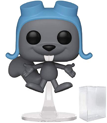 Funko Animation: Rocky & Bullwinkle - Flying Rocky Pop! Vinyl Figure (Includes Compatible Pop Box Protector Case)