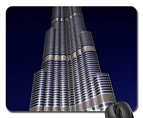 Mouse Pad - Burj Khalifa Dubai Skyscraper U A E Architecture