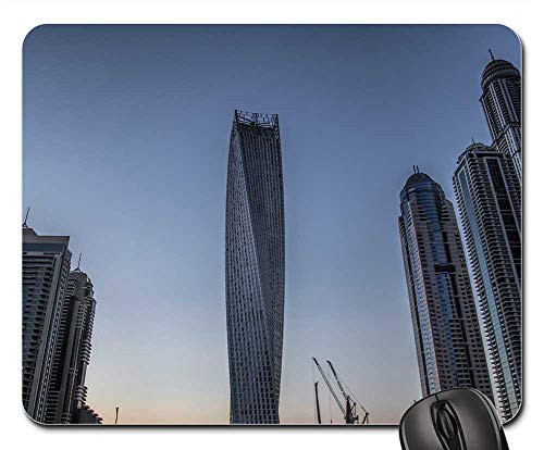 Mouse Pad - Dubai Skyscraper U A E City Glass Skyline