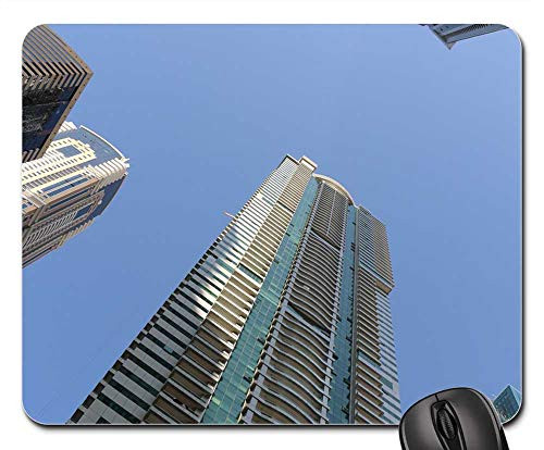 Mouse Pad - Dubai City Skyscraper U A E Skyline