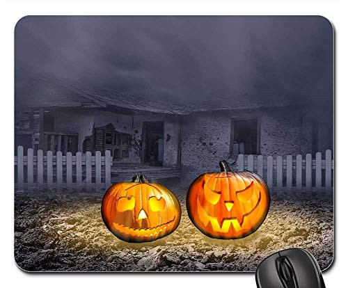 Mouse Pad - Halloweenkuerbis Jack O Lantern Halloween Pumpkin Mouse Pad - Halloweenkuerbis Jack O Lantern Halloween Pumpkin