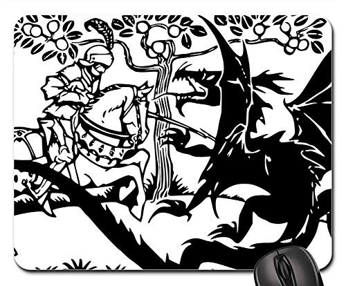 Mouse Pad - S o Jorge Dragon Tales Stories Fairy Tales Fantasy