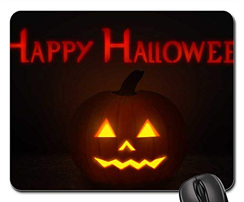 Mouse Pad - Halloween Holiday Pumpkin October Jack-O-Lantern Mouse Pad - Halloween Holiday Pumpkin October Jack-O-Lantern