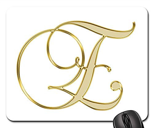 Mouse Pad - Alphabet Letter Initial Background Scrapbooking E 2