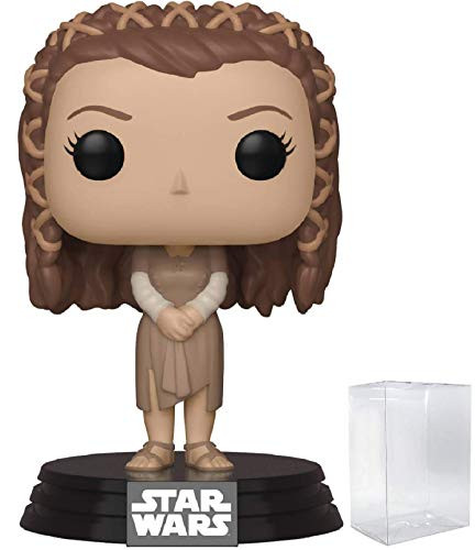 Star Wars: Return of The Jedi - Ewok Village Princess Leia Funko Pop! Vinyl Bobble-Head Figure (Includes Compatible Pop Box Protector Case)