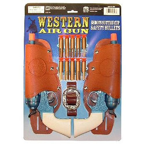 Parris Western Air Pistol Double Holster Set