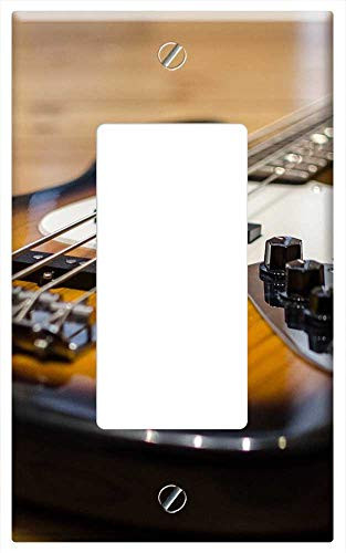 Switch Plate Single Rocker-GFCI - Bass Guitar Bass E Bass Instrument Strings
