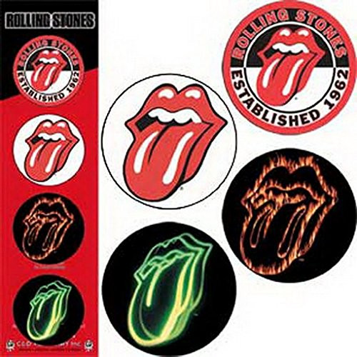 CD Visionary Rolling Stones Button Set B-4922