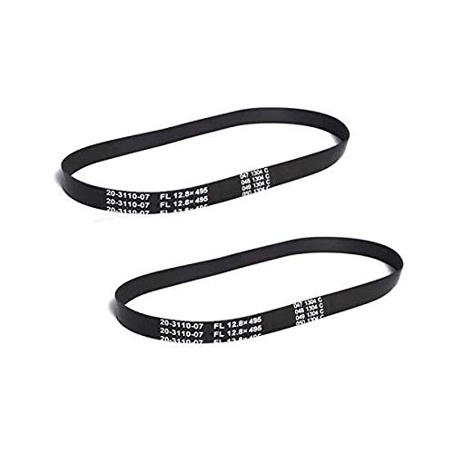 -2- Replacement for Eureka 61110C 20-3110-07 Type R Ultra Smart Vacuum Non Stretch Flat Belts