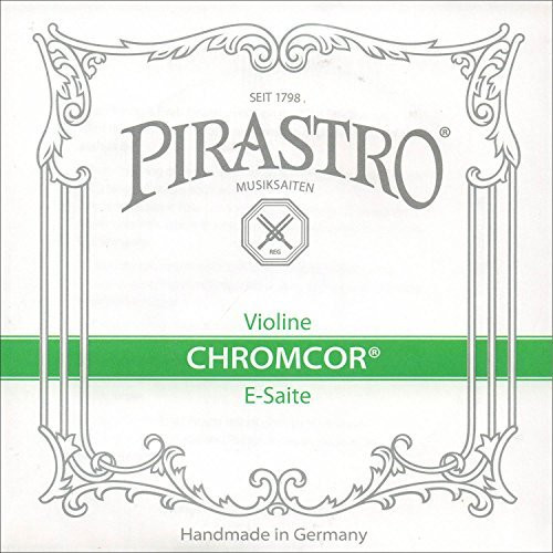 Pirastro Chromcor 4-4 Violin E String - Chromesteel-Steel - Medium Gauge - Loop End