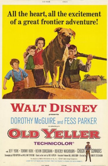 Old Yeller Poster Movie 11x17 MasterPoster Print 11x17 Old Yeller Poster Movie 11x17 MasterPoster Print 11x17