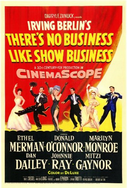 Movie Posters There's No Business Like Show Business - 11 x 17 Movie Posters There's No Business Like Show Business - 11 x 17
