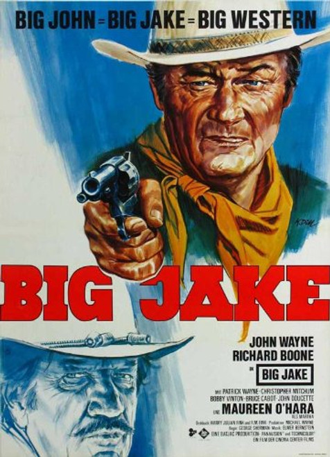 Big Jake Poster Movie German 11x17 John Wayne Richard Boone Patrick Wayne Christopher Mitchum Big Jake Poster Movie German 11x17 John Wayne Richard Boone Patrick Wayne Christopher Mitchum