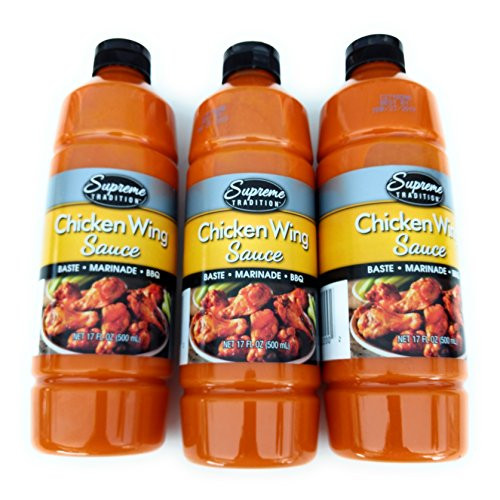 Hot Sauce for Wings Chicken Wing Sauce Baste Marinade BBQ -3-Pack- Hot Sauce for Wings Chicken Wing Sauce Baste Marinade BBQ -3-Pack-