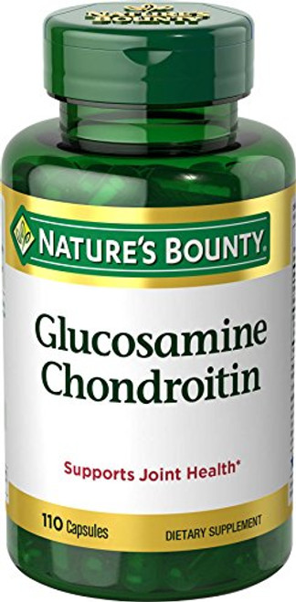 Nature's Bounty Glucosamine Chondroitin Dietary Supplement Support Joint Health 110 Count Nature's Bounty Glucosamine Chondroitin Dietary Supplement Support Joint Health 110 Count