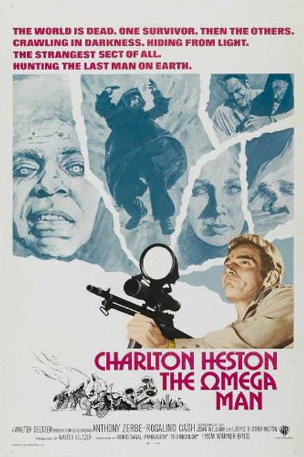 Movie Posters The Omega Man - 11 x 17 Movie Posters The Omega Man - 11 x 17