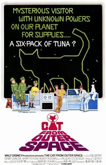 Movie Posters 11 x 17 The Cat from Outer Space
