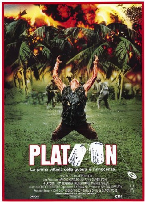 Movie Posters Platoon 11 x 17 Movie Posters Platoon 11 x 17