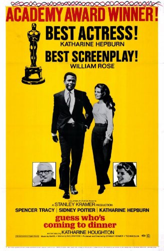 Guess Who's Coming to Dinner Poster Movie 11x17 Katharine Hepburn Spencer Tracy Sidney Poitier