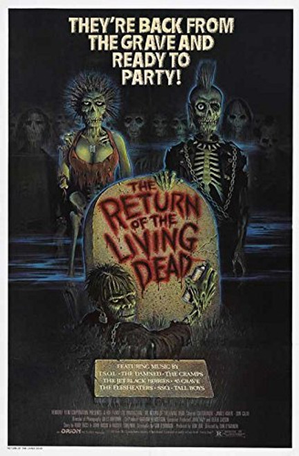 Movie Posters The Return of The Living Dead - 11 x 17 Movie Posters The Return of The Living Dead - 11 x 17