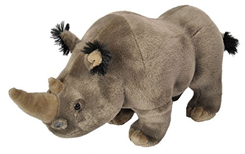 Wild Republic White Rhino Plush, Stuffed Animal, Plush Toy, Gifts for Kids, Cuddlekins 12" Wild Republic White Rhino Plush, Stuffed Animal, Plush Toy, Gifts for Kids, Cuddlekins 12"