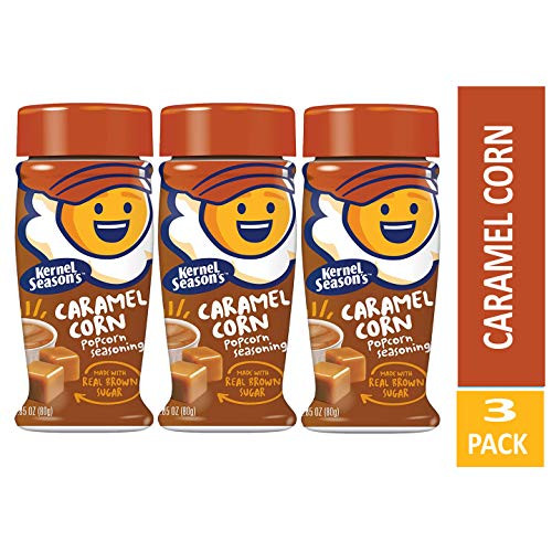 Kernel Season's Popcorn Seasoning Caramel 2.85 Ounce - Pack of 3 Kernel Season's Popcorn Seasoning Caramel 2.85 Ounce - Pack of 3